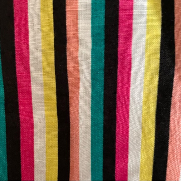 Pure Collection Laundered Linen Shirt Dress - Stripes Multicoloured - 20 - NWT - Picture 5 of 5